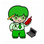 Geek Boy Print