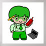 Geek Boy Print