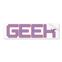 Geek bumper stickers