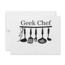 geek chef invitations by angelheart704 geek chef invitations