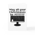 Geek Christmas Card by slagathor Geek Christmas Card