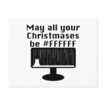 Geek Christmas Postcard