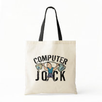 Geek Computer Jock Tote Bags