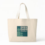 Geek Dads Weekly Logo Tote Bags