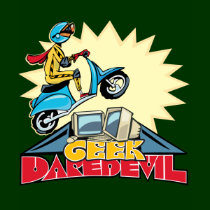 Geek Daredevil Jump t-shirts