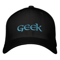 GEEK Embroidered Hat