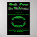 Geek Force Webcomic Poster posters