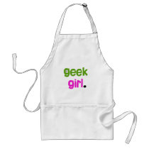 Geek Girl aprons by geek_gear Geek Girl aprons