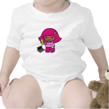 geek girl baby creeper
