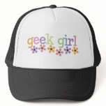 Geek Girl Daisies hats