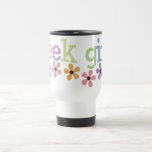 Geek Girl Daisies mugs