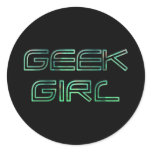 Geek Girl Sticker