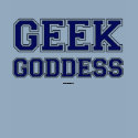 Geek Goddess (Navy) shirt