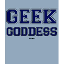 Geek Goddess (Navy) t-shirts