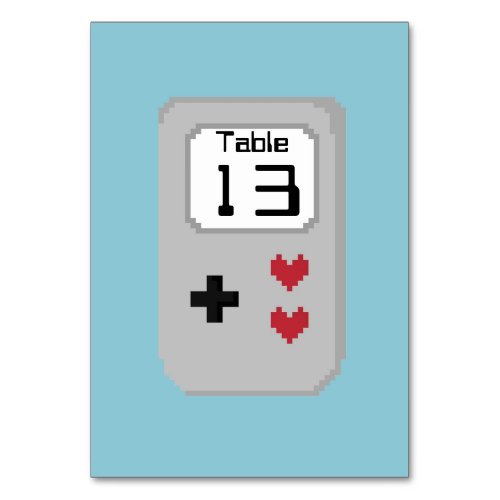 Geek Handheld Pixel Table Card