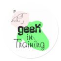 Geek en la formación pegatinas by geek_gear Geek en la formación pegatinas