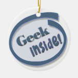 geek inside door hanger ornament