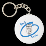 Geek Inside keychains