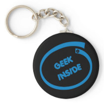 Geek Inside Keychain