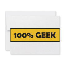Geek invitations