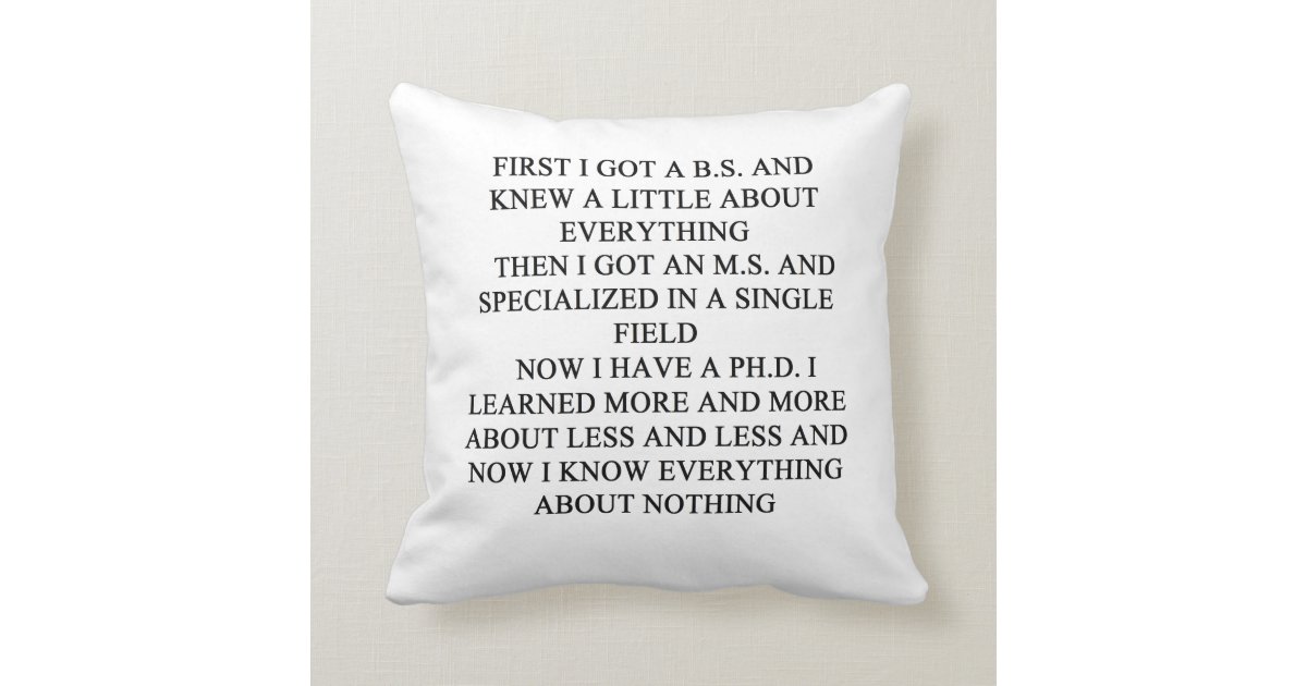 geek joke throw pillow Zazzle