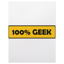 Geek letterhead