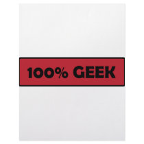Geek letterhead