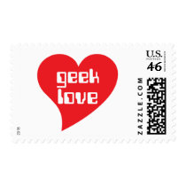 Geek Love by Genepool Design postage by GenepoolDesign Geek Love by Genepool Design postage