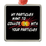 Geek Love Particles ornaments