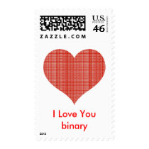 Geek Love Postage Stamps