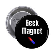 Geek Magnet Pin