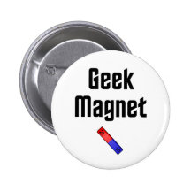Geek Magnet Pin
