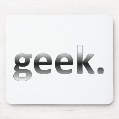 Geek Mouse Pads by egogenius