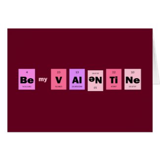 Geek Nerd Science Be My Valentine Greeting Cards