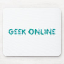 GEEK ONLINE MOUSEPAD by familytshirtsgifts GEEK ONLINE MOUSEPAD