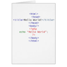 Geek php Greeting Greeting Cards