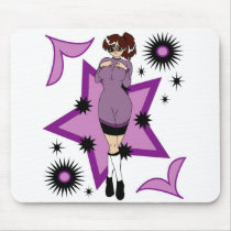 Geek Pin Up mousepads