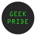 GEEK PRIDE stickers