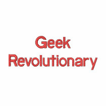 Geek Revolutionary embroidered shirts