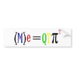 Geek Scientist QTPI  squared! Bumper Sticker