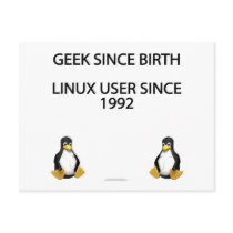 Geek since birth. Linux user since 1992. postcards