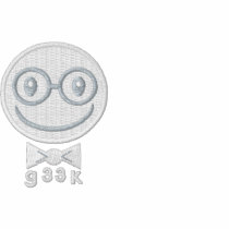 Geek Smile embroidered shirts by blackwhite Geek Smile embroidered shirts