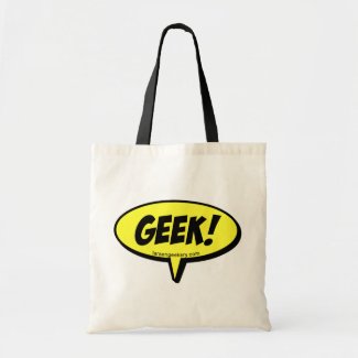 Geek Speak Tote Bag zazzle_bag