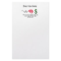 Geek! Custom Stationery