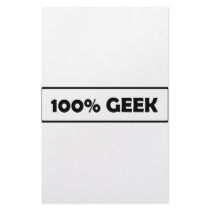 Geek stationery