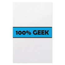 Geek stationery