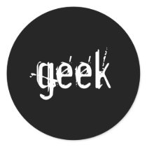 geek sticker by JulieWolfmom geek sticker