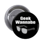 Geek Wannabe Button
