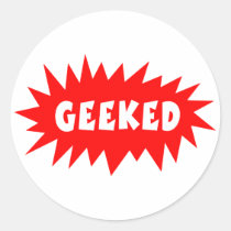 Geeked stickers