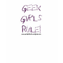 GeekGirls Rule! purple print design t-shirts by GeekGirlsRule GeekGirls Rule! purple print design t-shirts